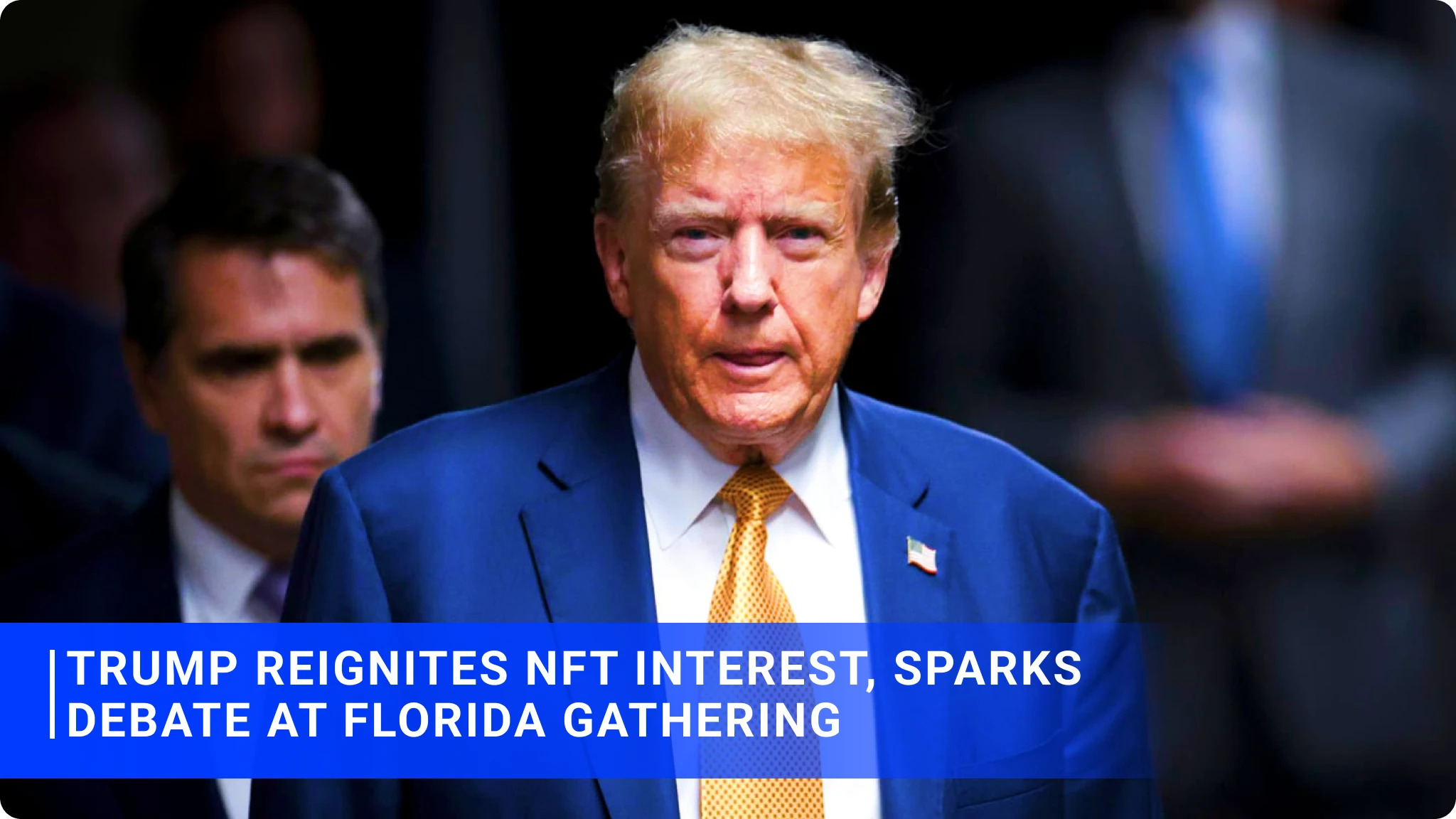 Trump Reignites NFT Interest, Sparks Debate at Florida Gathering