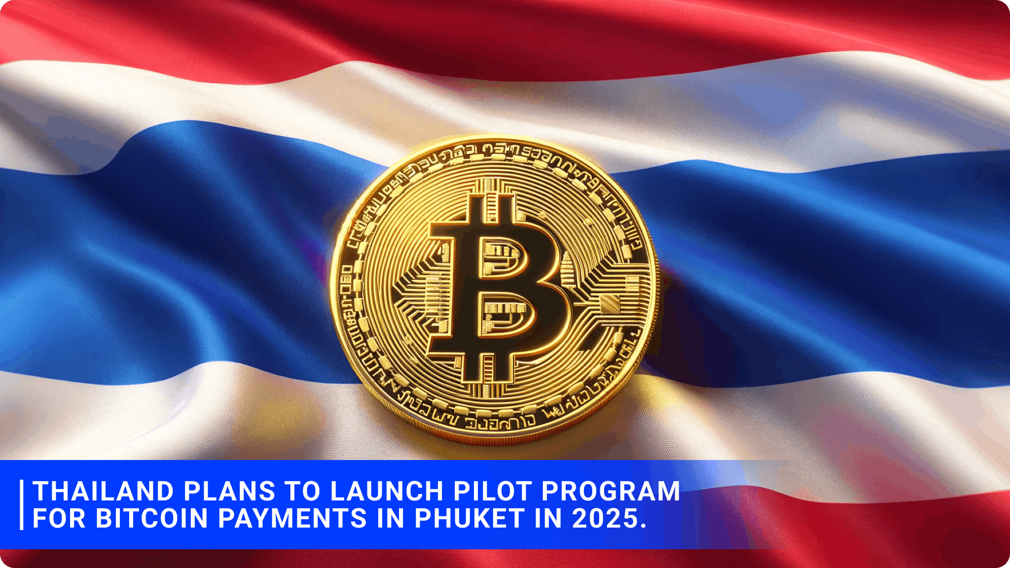 Thailand plans to launch pilot program for Bitcoin payments in Phuket in 2025.