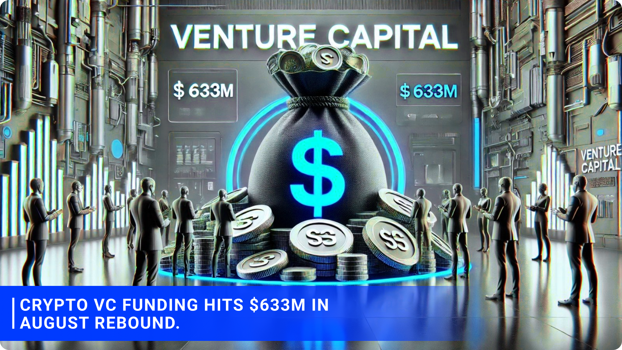 Crypto VC funding hits $633M in August rebound.