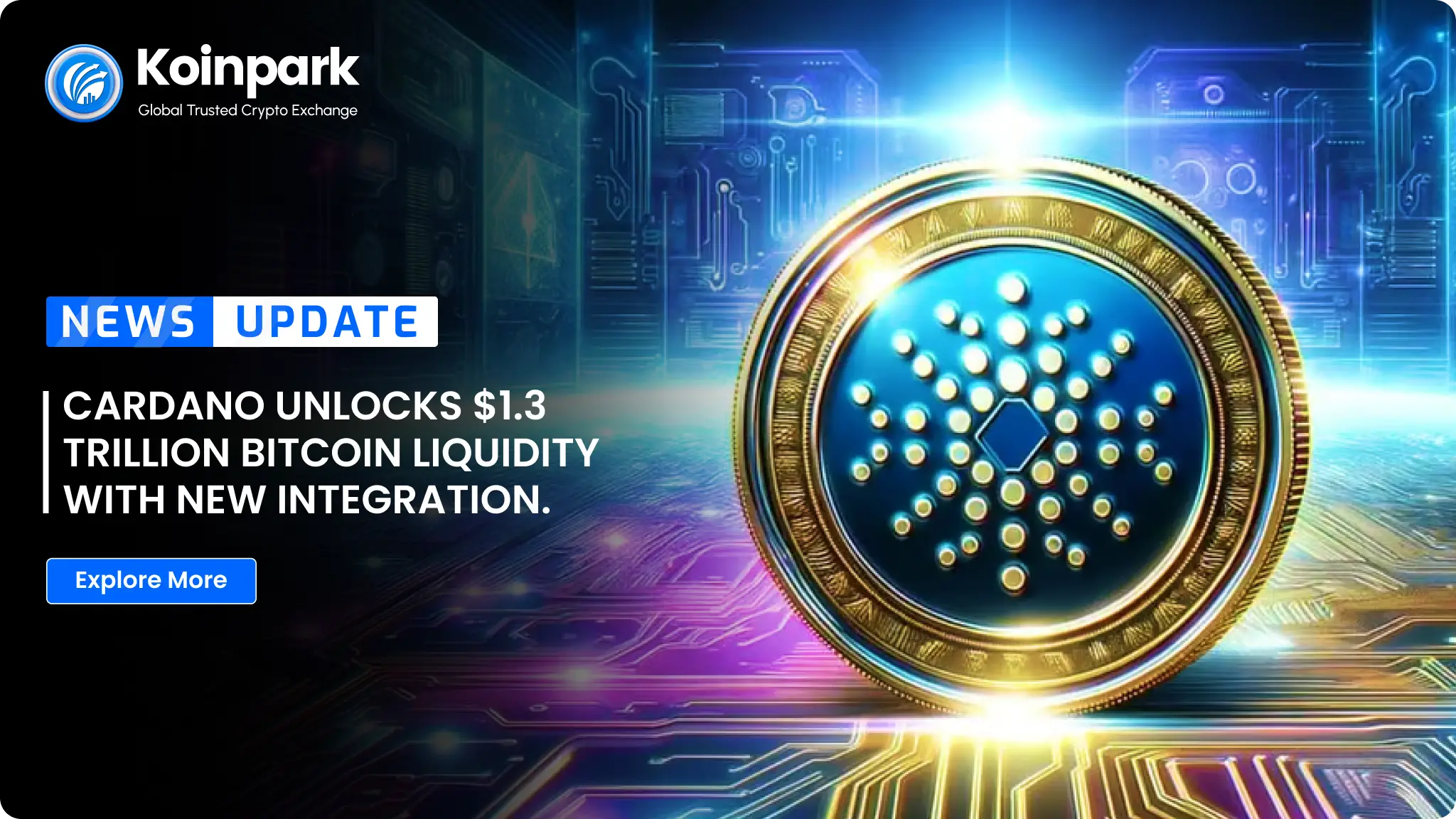 Cardano Unlocks $1.3 Trillion Bitcoin Liquidity with New Integration.