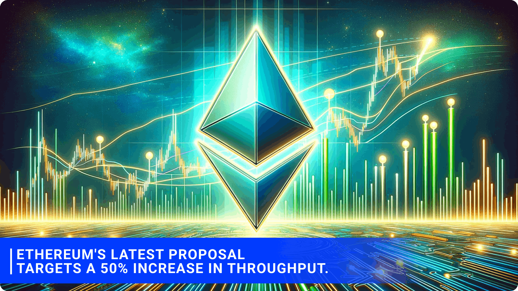 Ethereum's latest proposal targets a 50% increase in throughput.