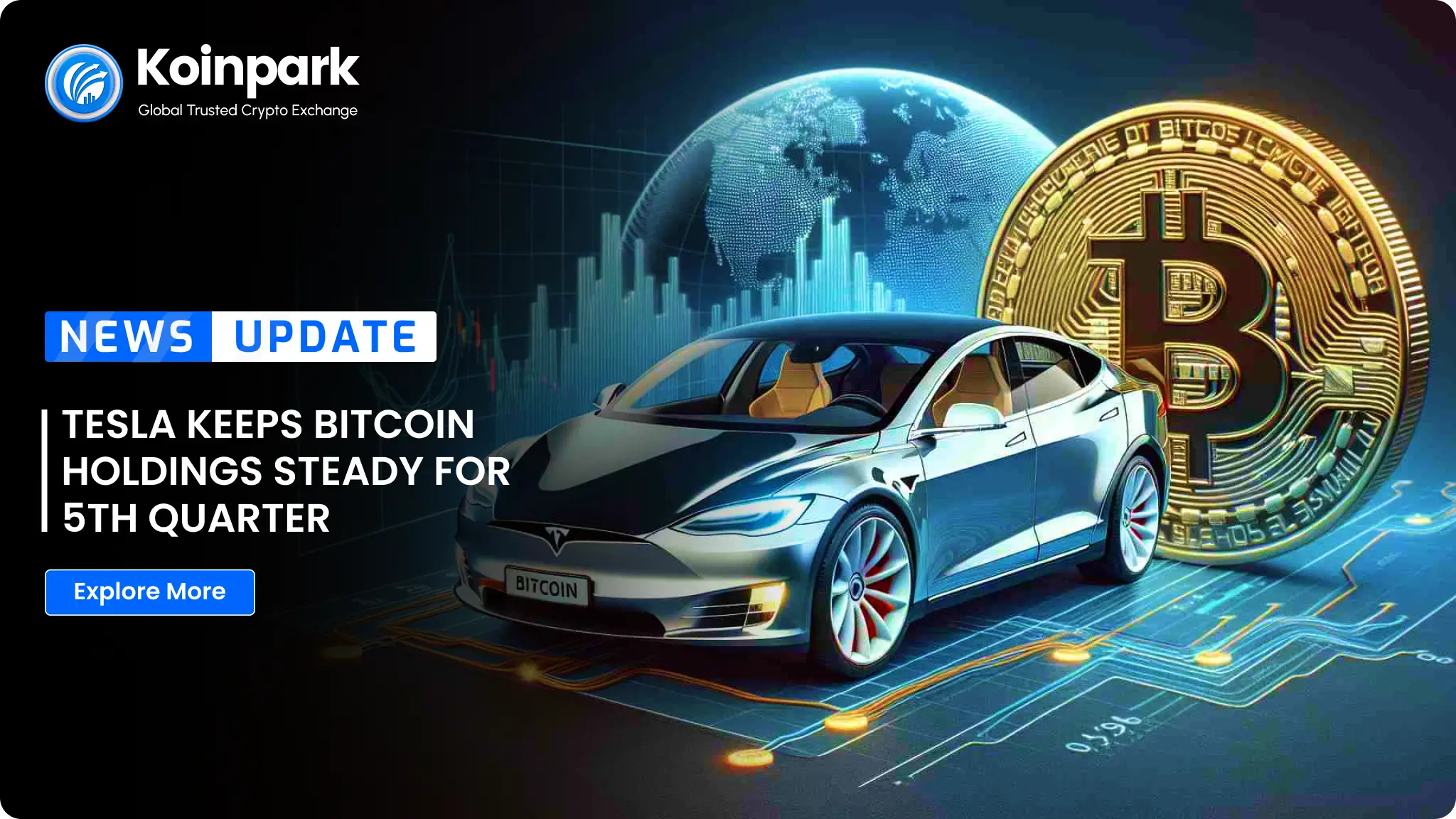 Tesla Keeps Bitcoin Holdings Steady for 5th Quarter