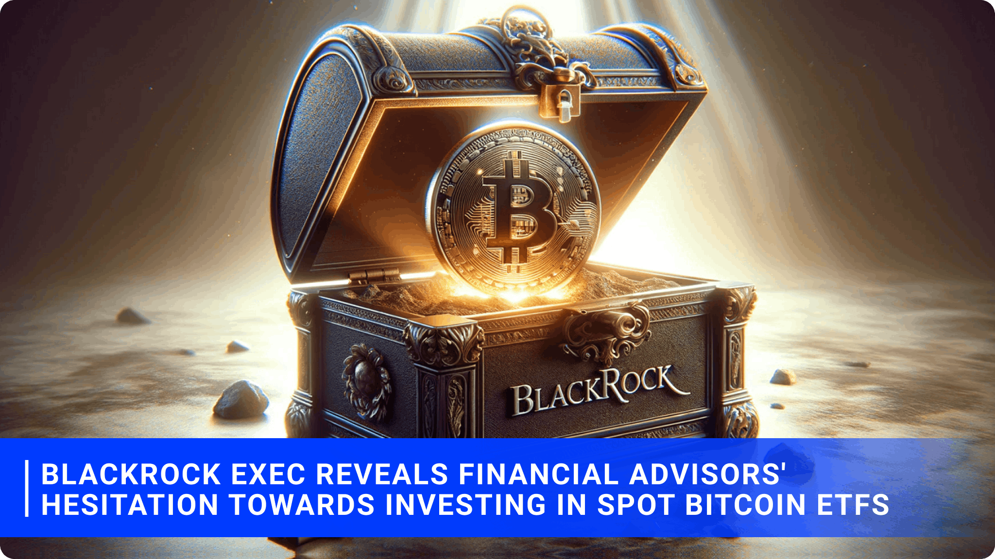 BlackRock Exec Reveals Financial Advisors' Hesitation Towards Investing in Spot Bitcoin ETFs