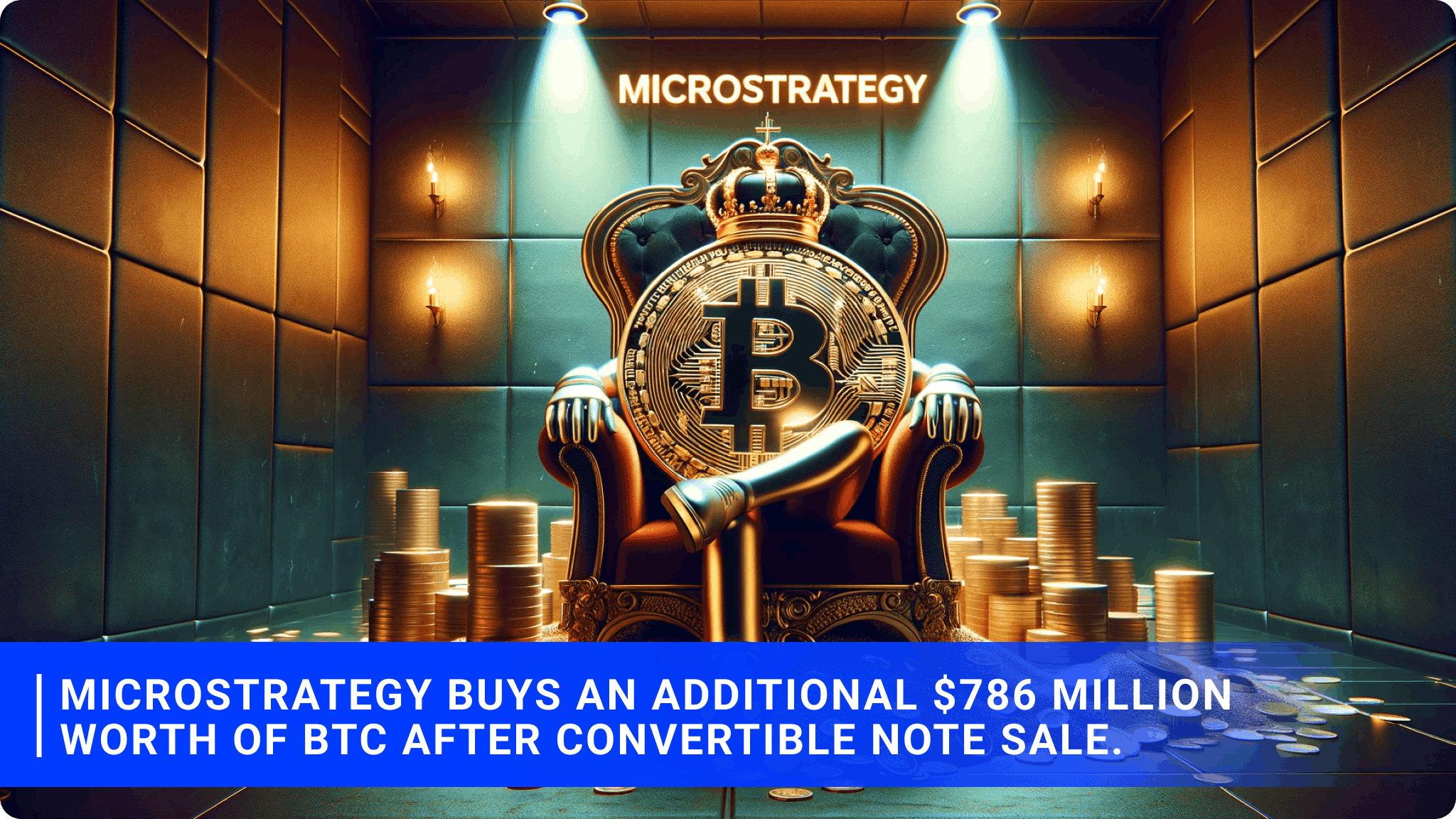 MicroStrategy buys an additional $786 million worth of BTC after convertible note sale.