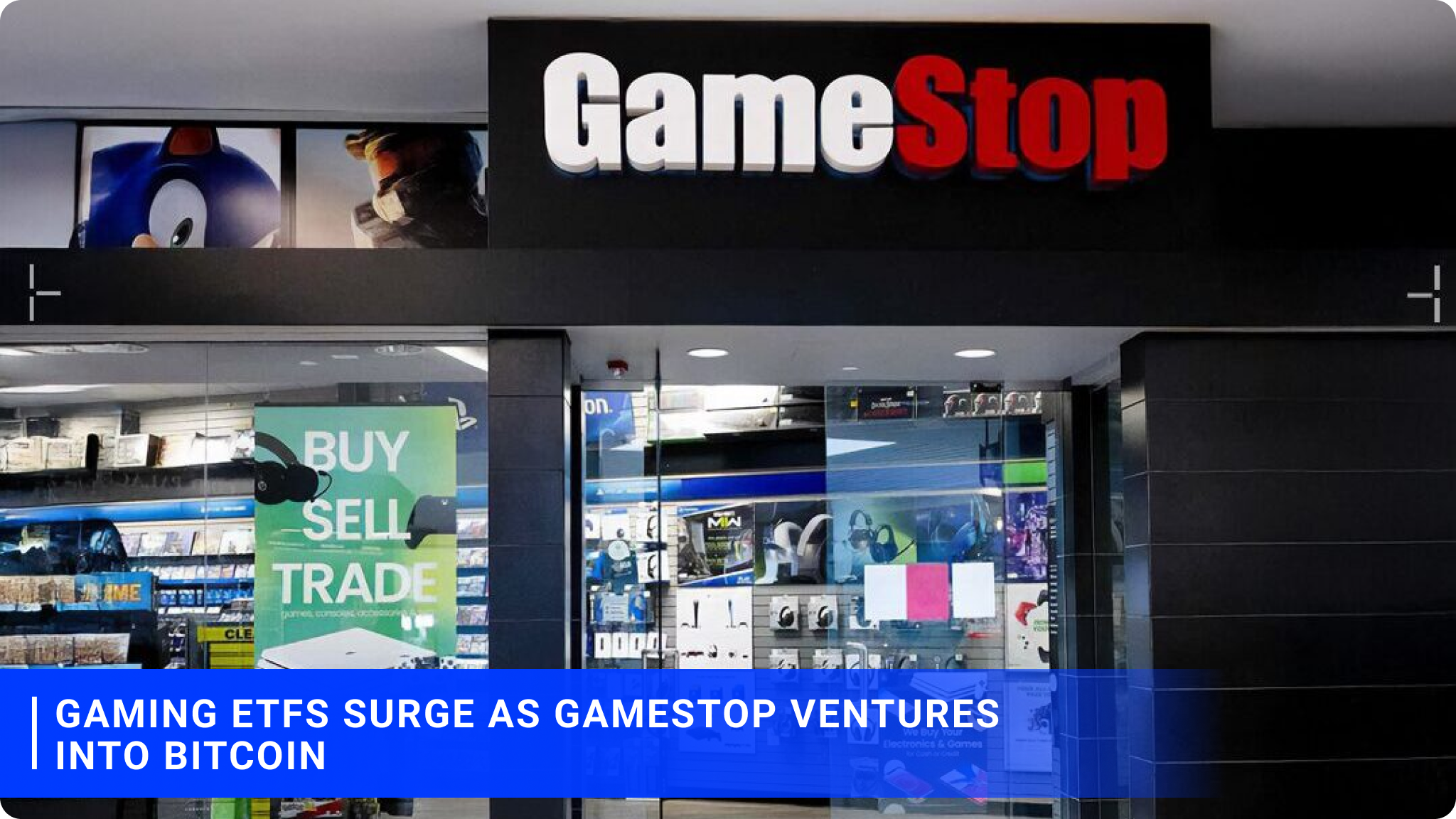 Gaming ETFs Surge as GameStop Ventures into Bitcoin