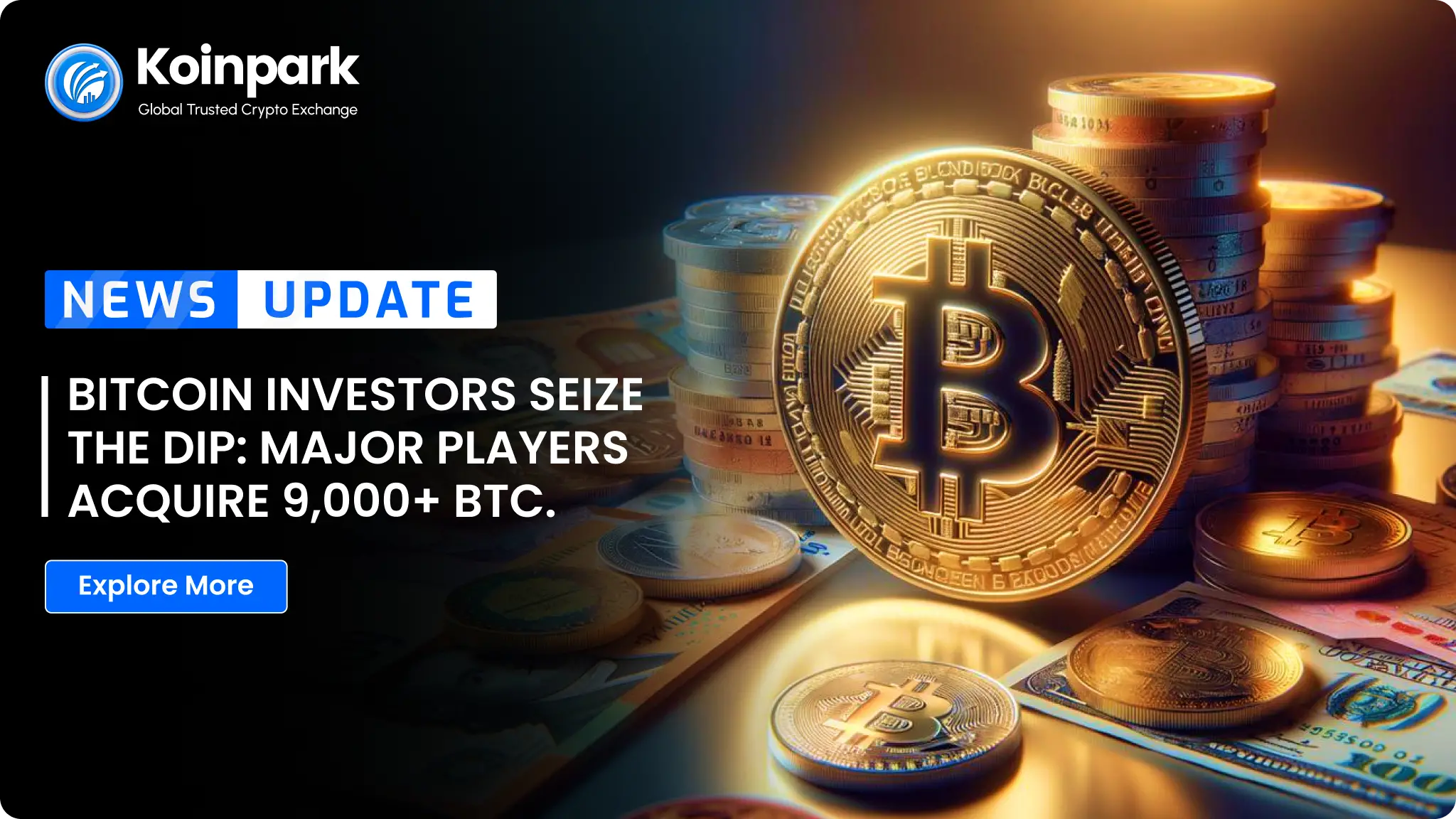 Bitcoin Investors Seize the Dip: Major Players Acquire 9,000+ BTC