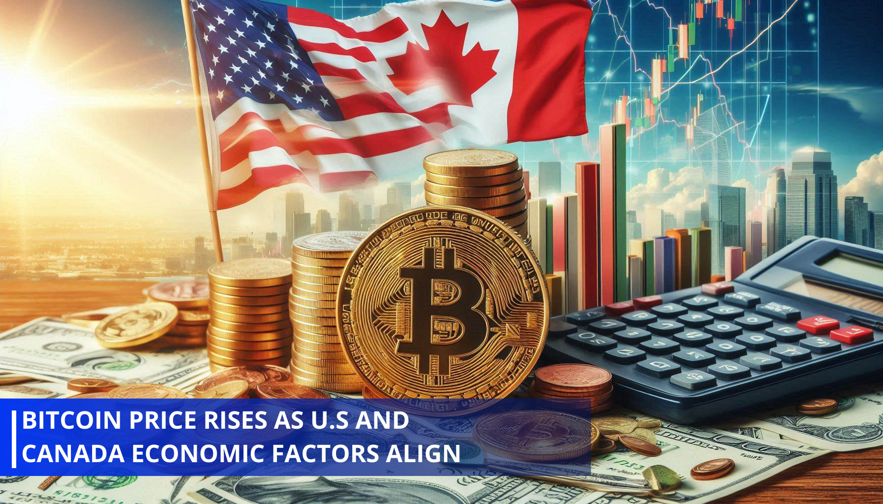 Bitcoin Price Rises as U.S and Canada Economic Factors Align