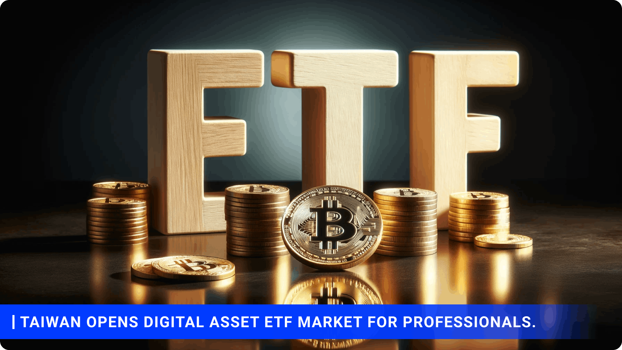 Taiwan opens digital asset ETF market for professionals.