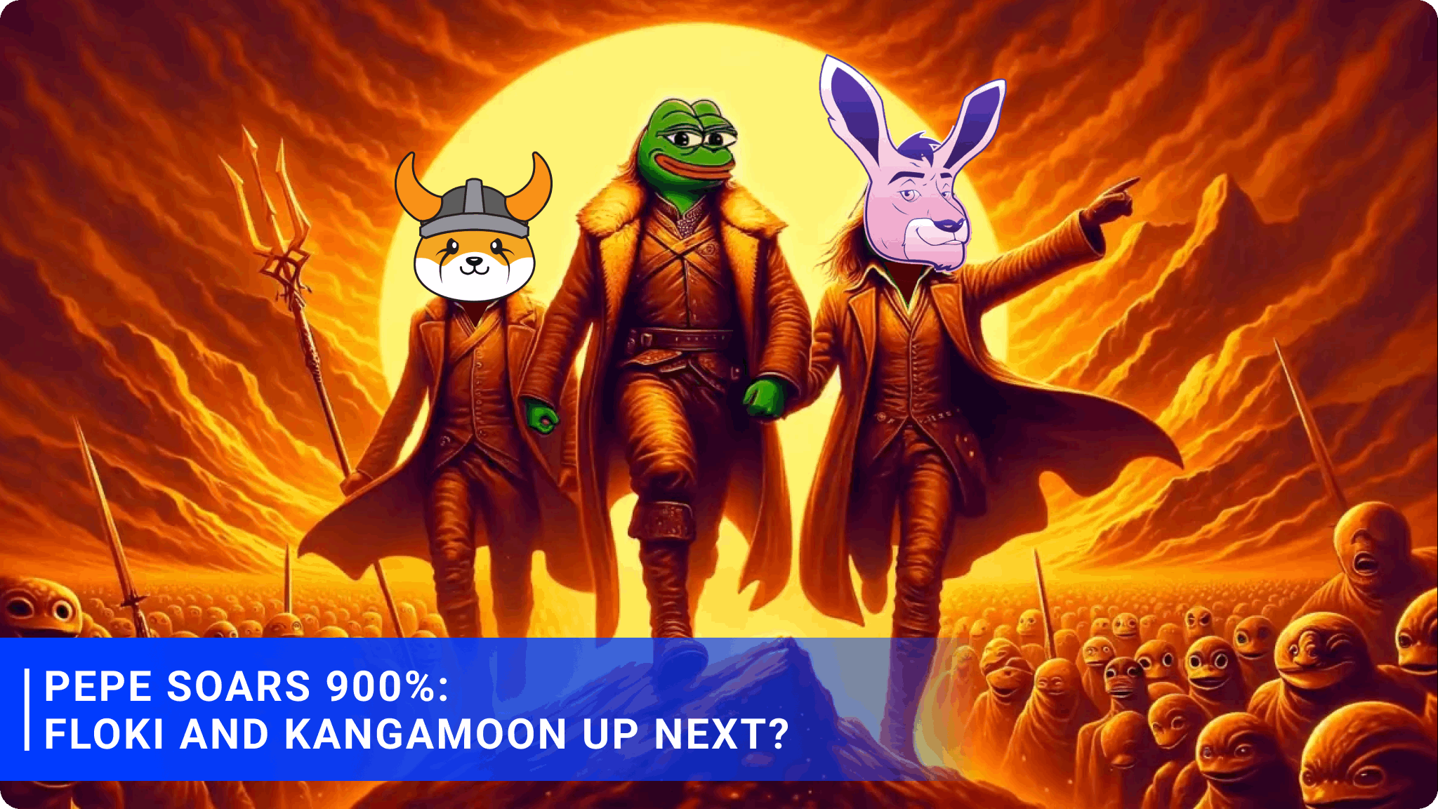 Pepe Soars 900%: Floki and KangaMoon Up Next?