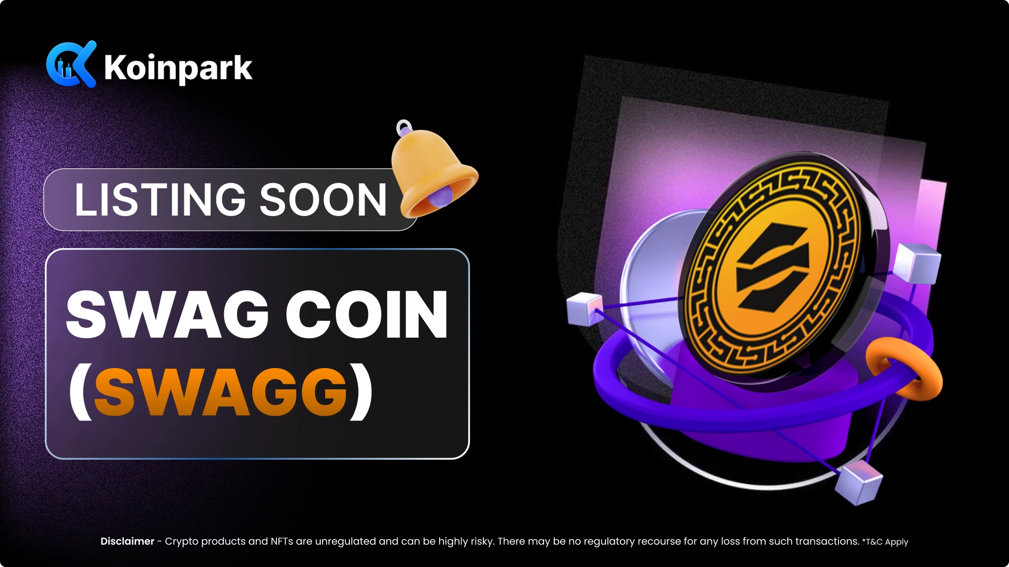 Swag Coin (SWAGG) Launch Alert | Listing Soon on Koinpark