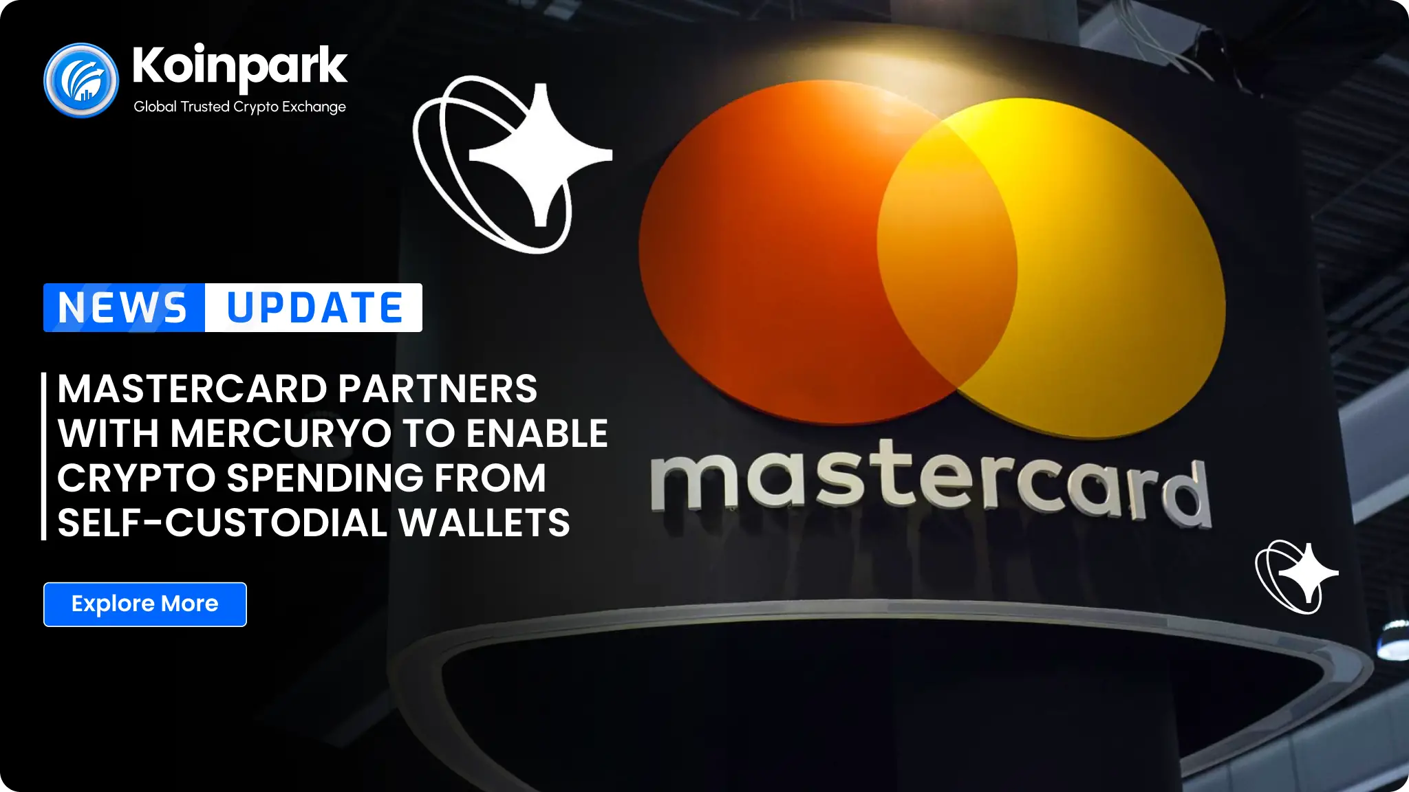 Mastercard & Mercuryo launch crypto spending debit card.