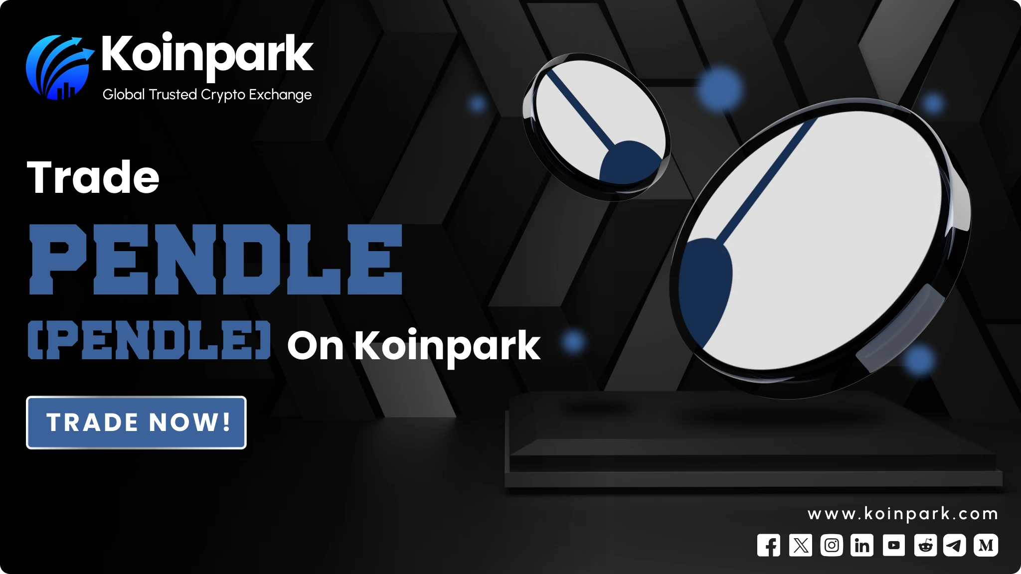 Pendle Token is Listed on Koinpark! Trade Now!
