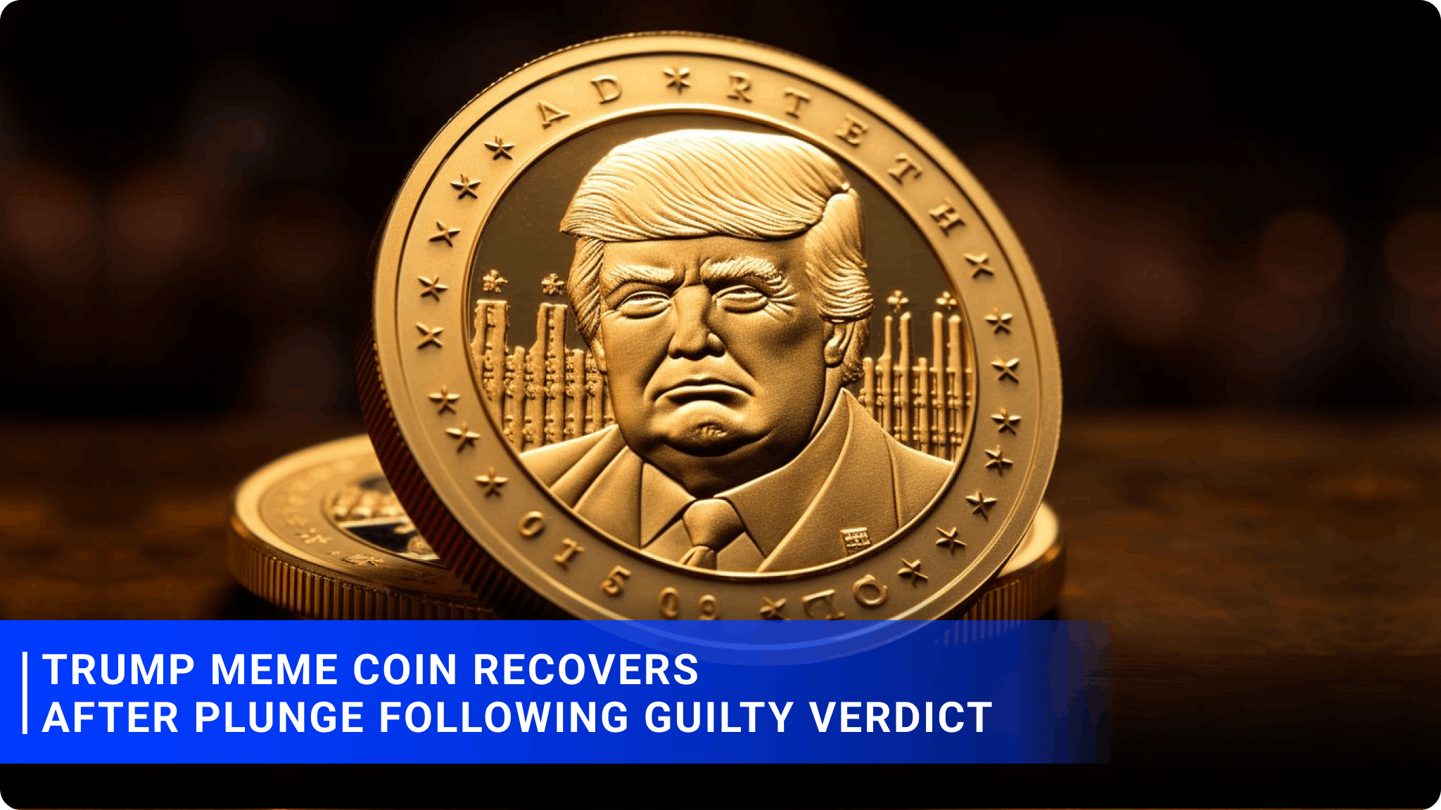 Trump Meme Coin Recovers After Plunge Following Guilty Verdict