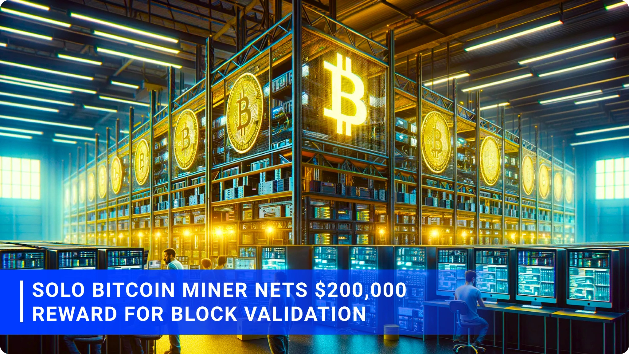 Solo Bitcoin Miner Nets $200,000 Reward for Block Validation