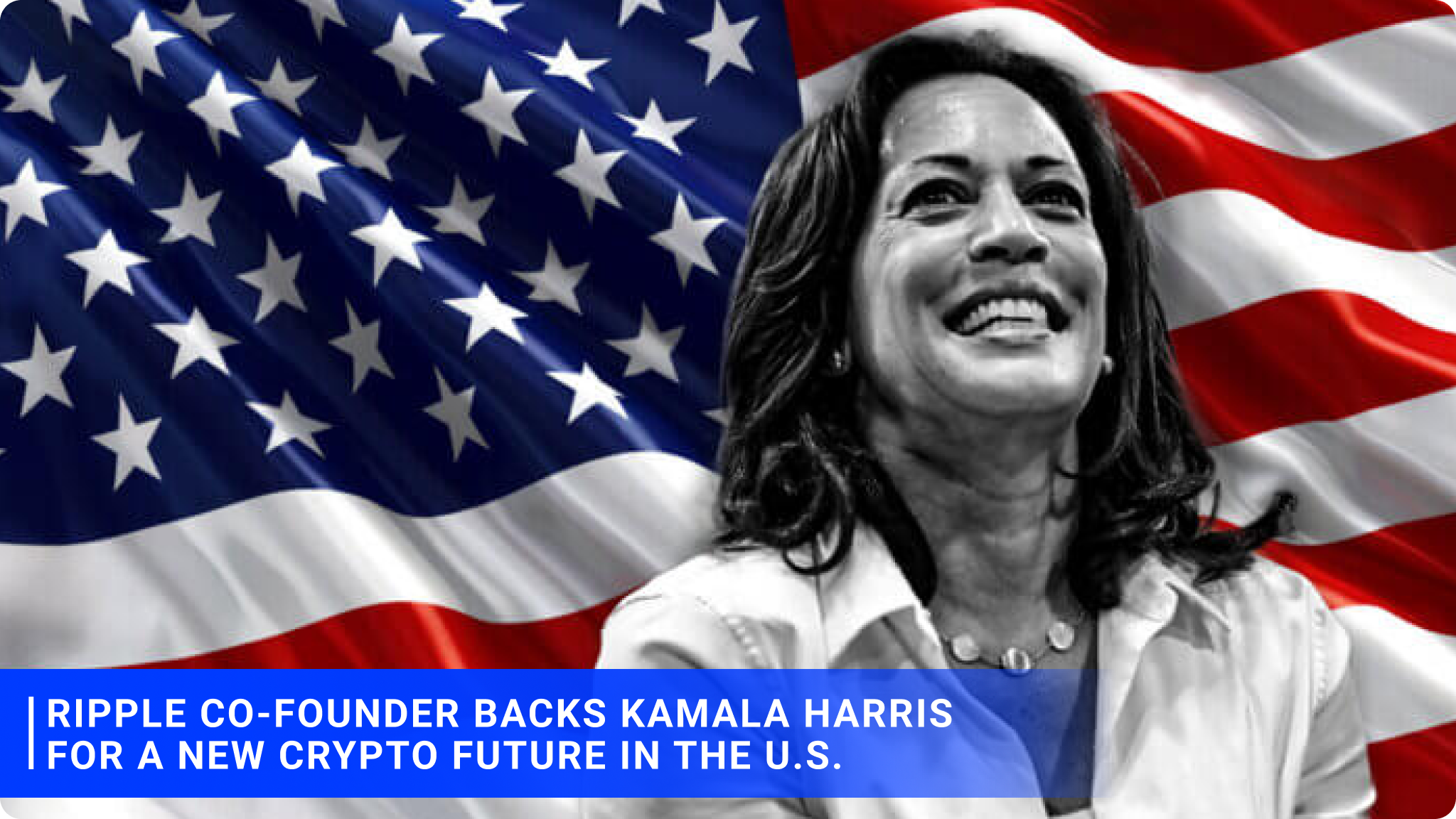 Ripple Co-Founder Backs Kamala Harris for a New Crypto Future in the U.S.