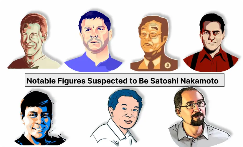 Notable Figures Suspected to Be Sathoshi Nakamoto