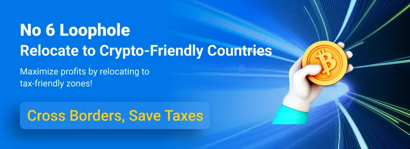 Relocate to crypto friendly countries