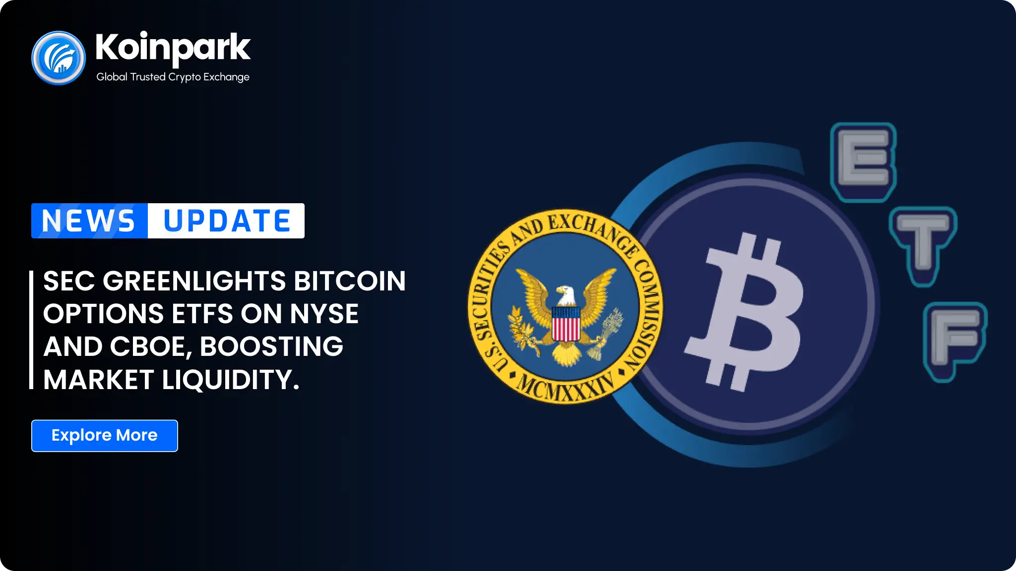 SEC Greenlights Bitcoin Options ETFs on NYSE and CBOE