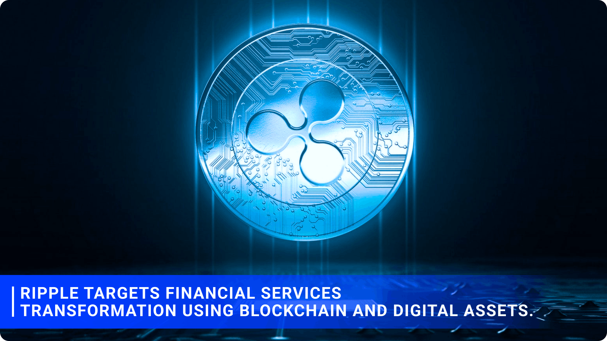 Ripple targets financial services transformation using blockchain and digital assets.