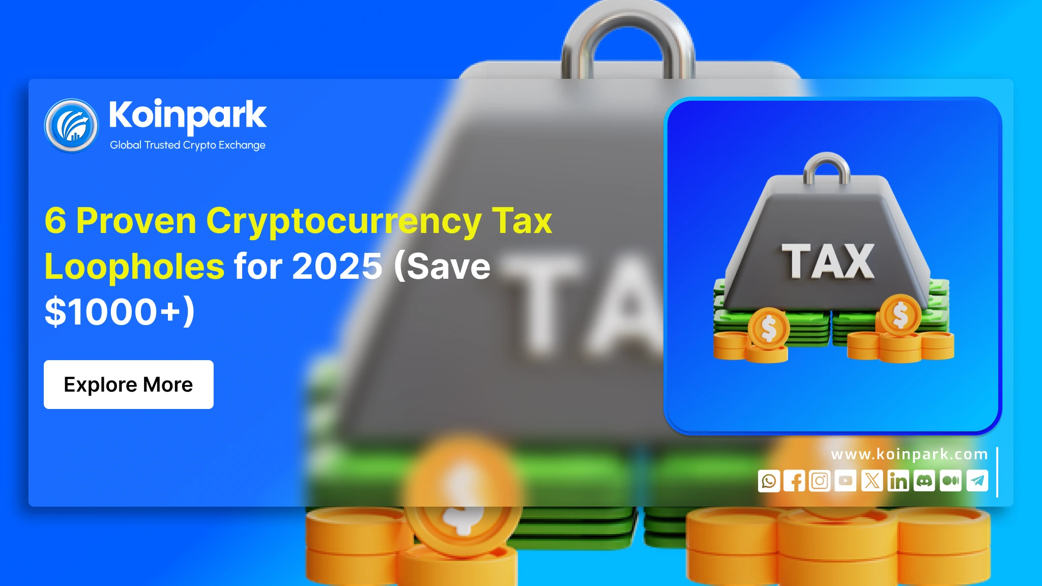 6 Proven Cryptocurrency Tax Loopholes for 2025 (Save $1000+)