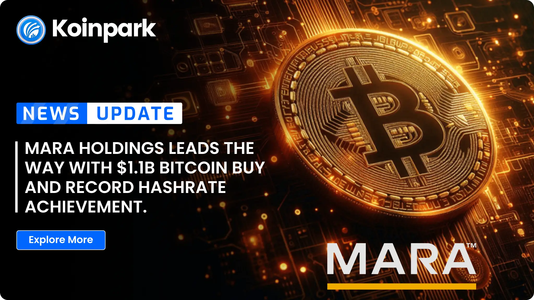 MARA Holdings Leads the Way with $1.1B Bitcoin Buy and Record Hashrate  Achievement