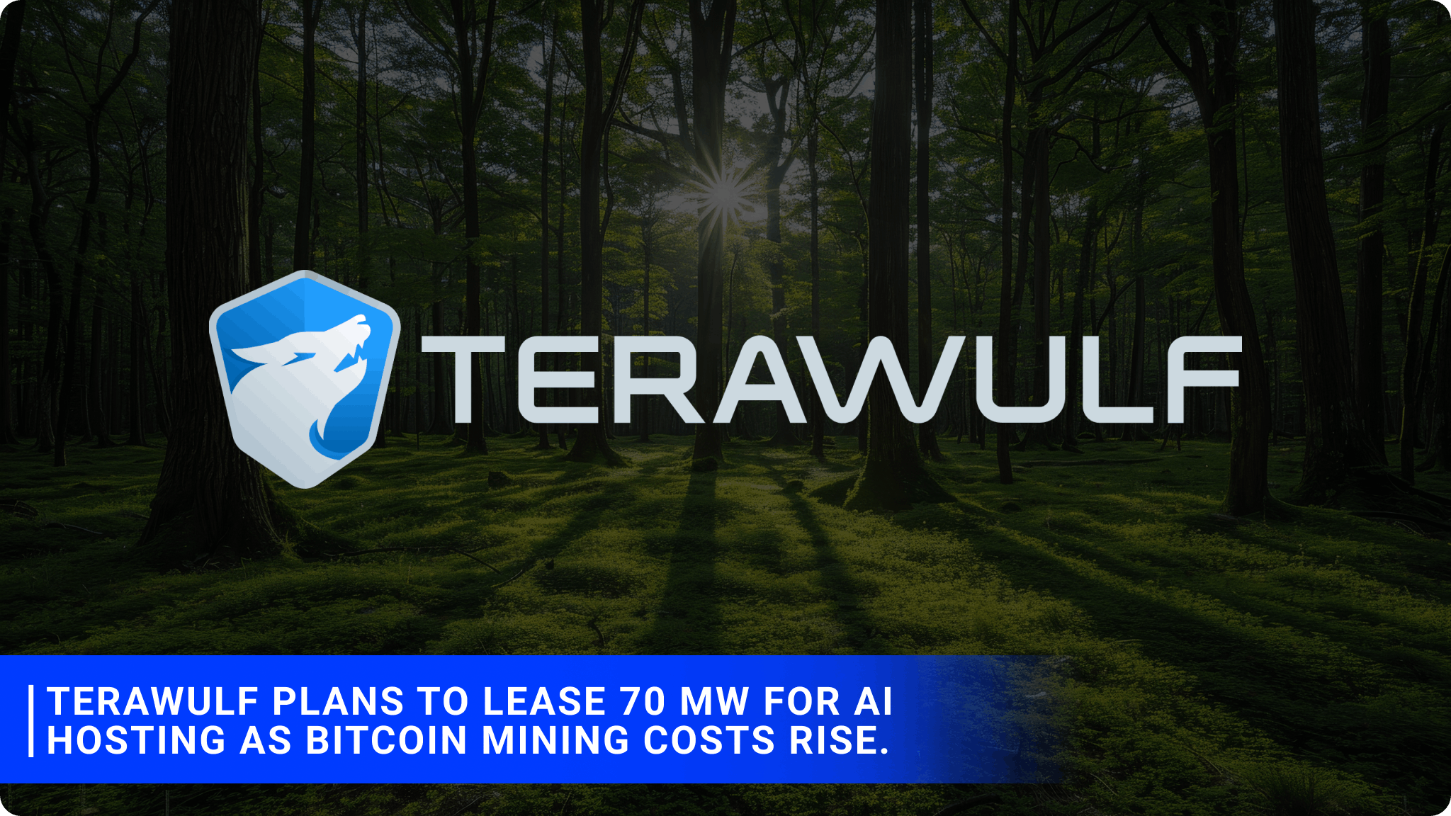 TeraWulf plans to lease 70 MW for AI hosting as Bitcoin mining costs rise.