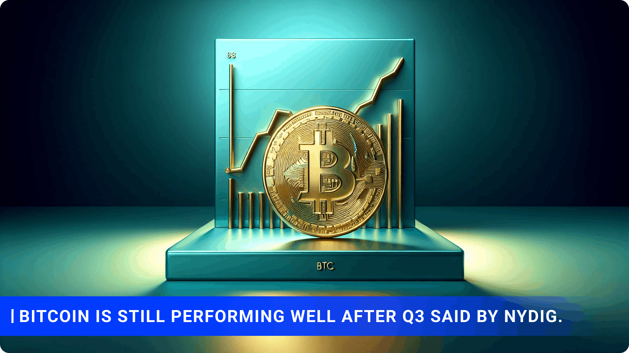 Bitcoin is still performing well after Q3 said by NYDIG.