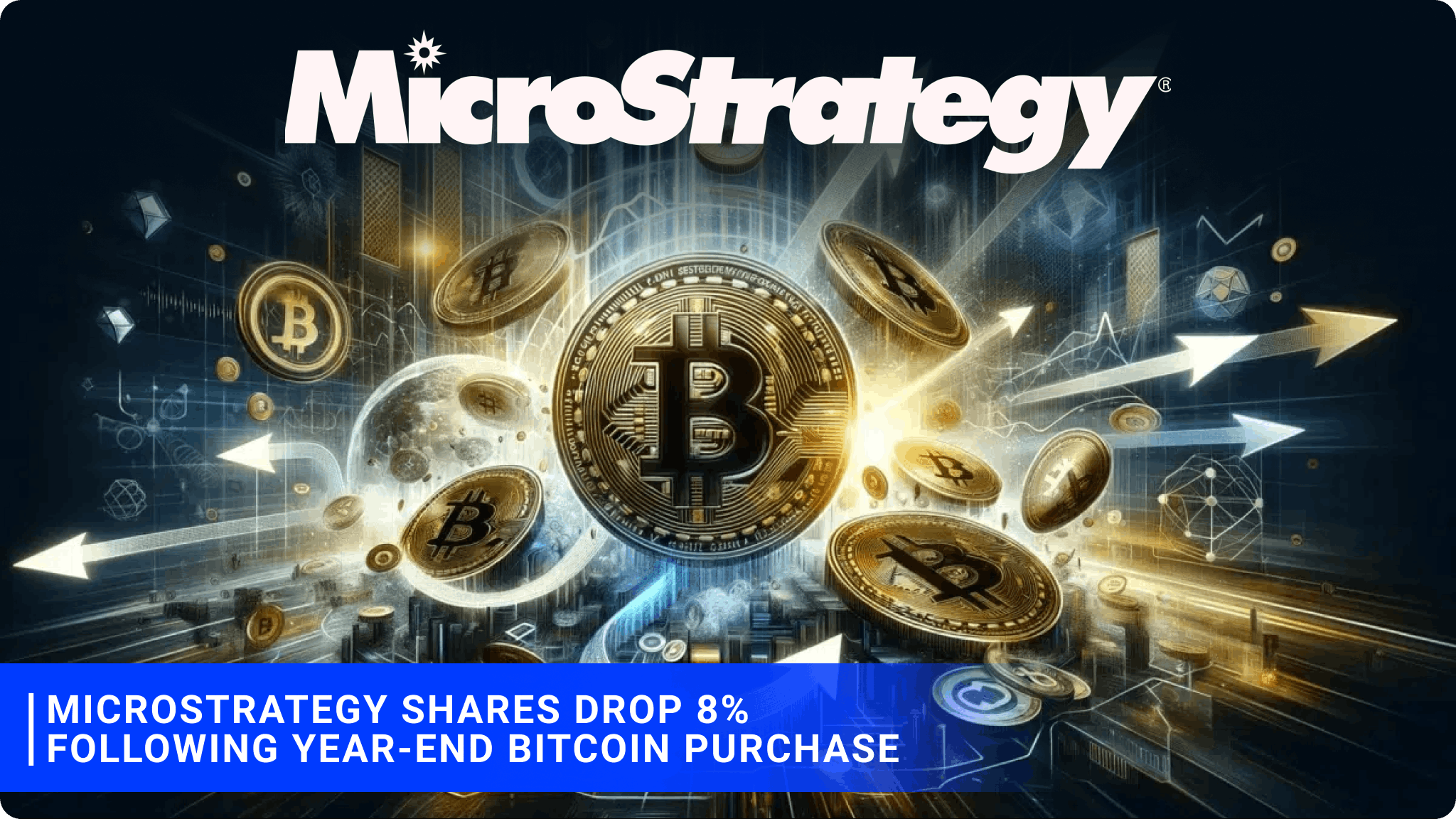 MicroStrategy Shares Drop 8% Following Year-End Bitcoin Purchase