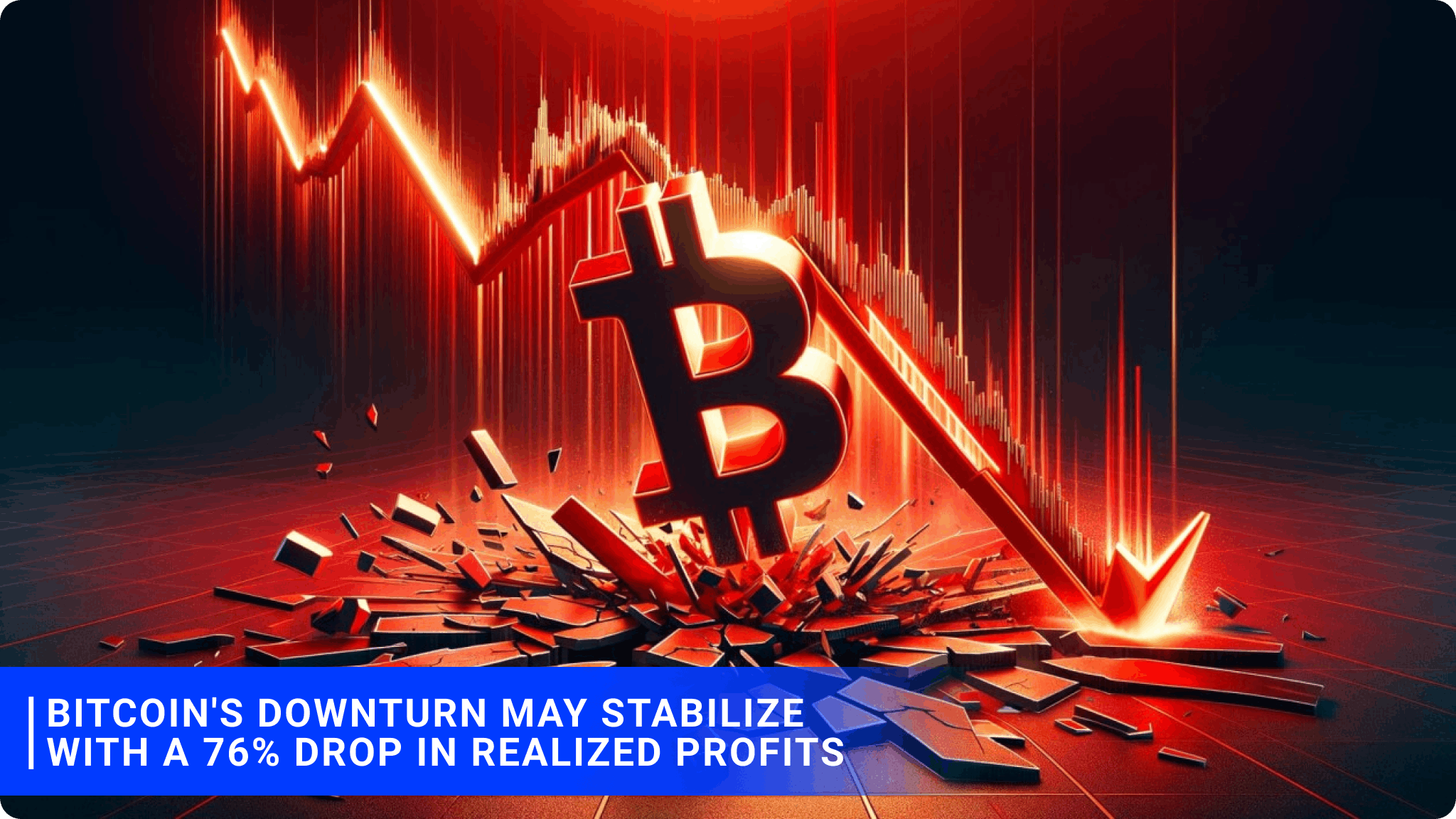 Bitcoin's downturn may stabilize with a 76% drop in realized profits