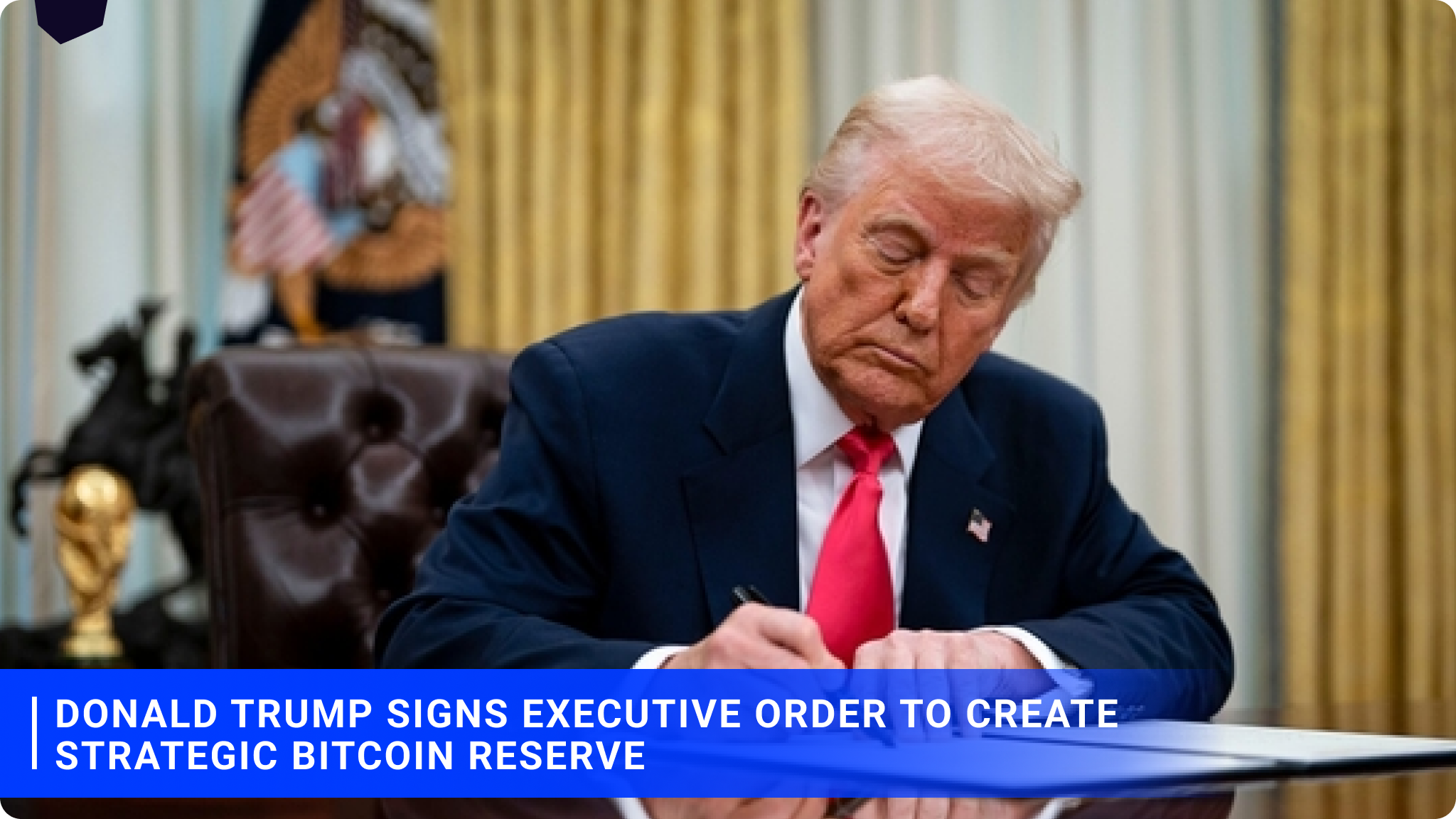 Donald Trump Signs Executive Order to Create Strategic Bitcoin Reserve