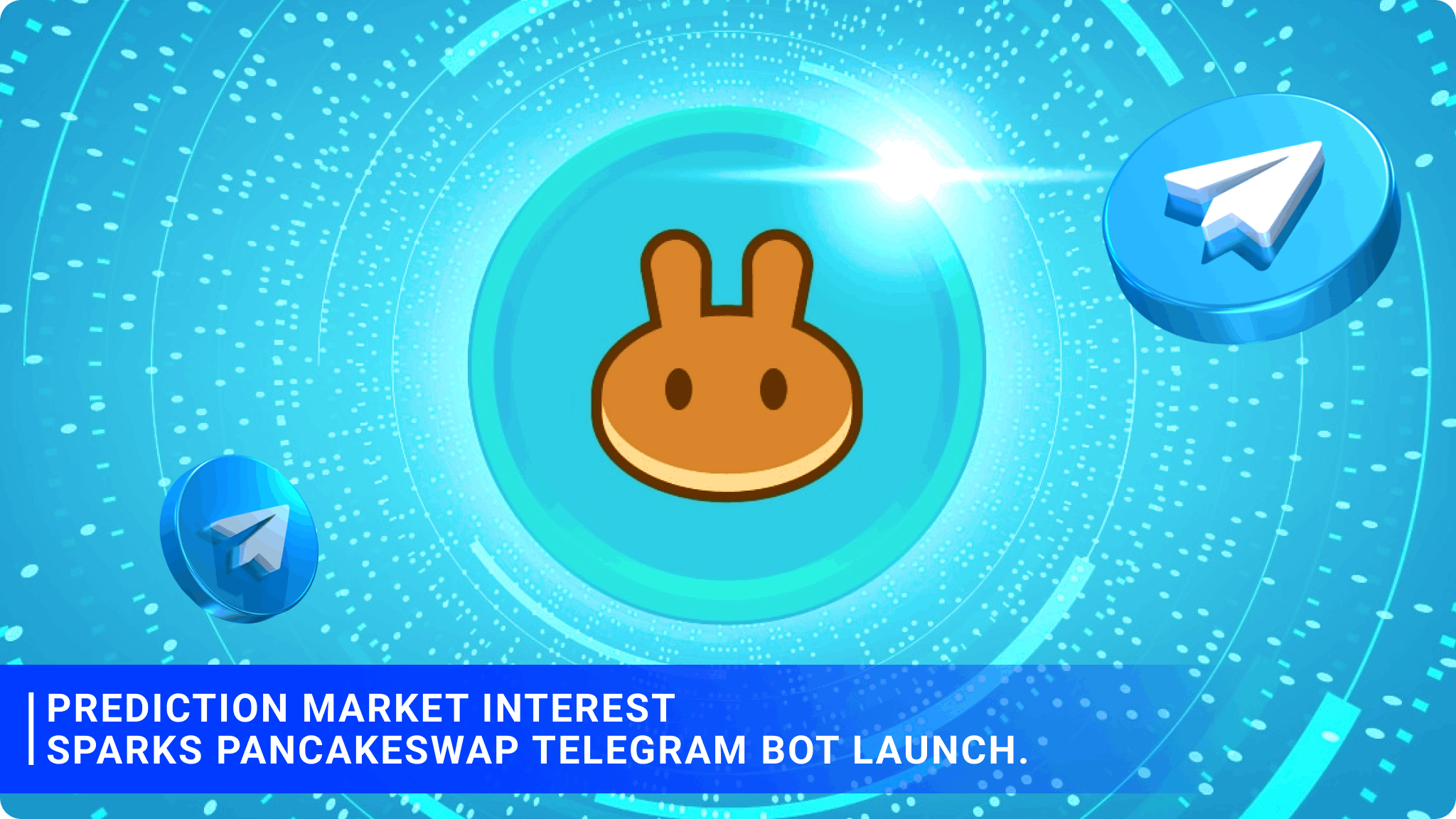 Prediction market interest sparks PancakeSwap Telegram bot launch.